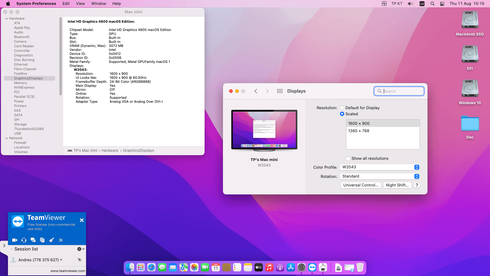 HP Prodesk 600 G1 SFF [Haswell   Intel HD 4600]   OpenCore 5
